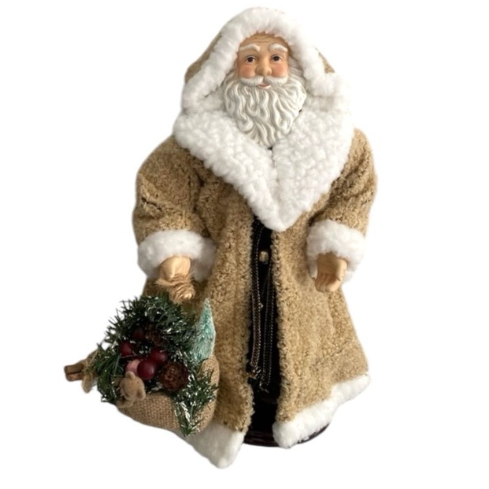 Vintage Christmas Standing Tall Santa Figurine